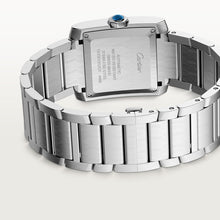 Cartier Tank Française Large model Silvered dial 36.7 mm