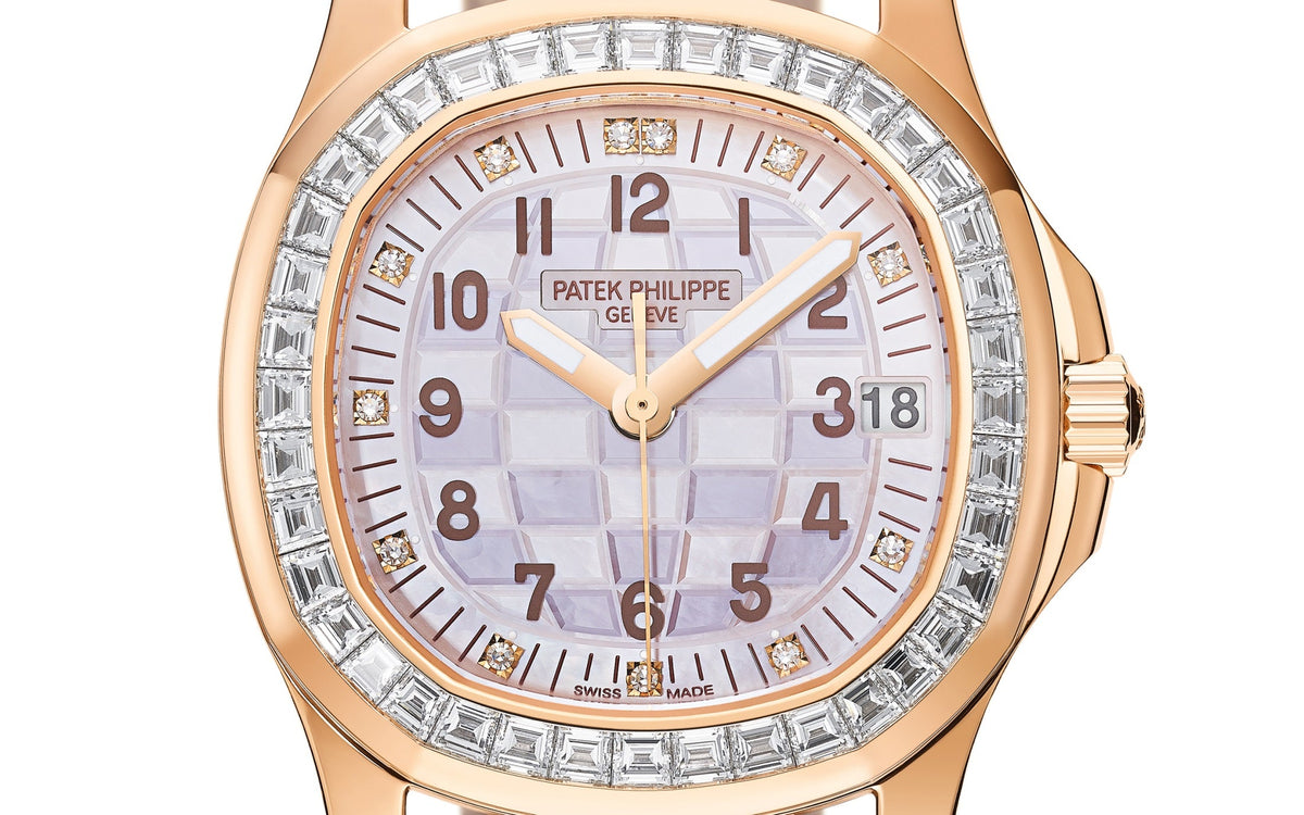 Patek Philippe Aquanaut Luce Haute Joaillerie, 18k Roségold, 35,6mm