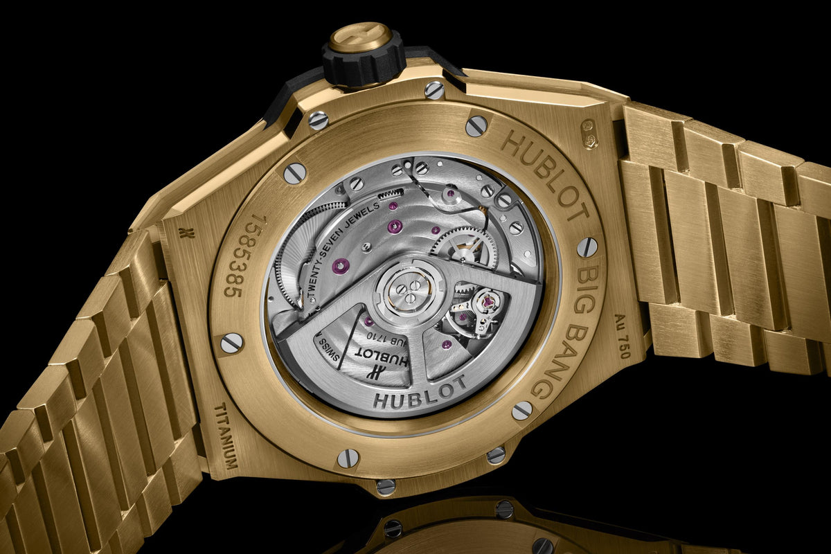 Hublot Big Bang INTEGRATED TIME ONLY Gelbgold