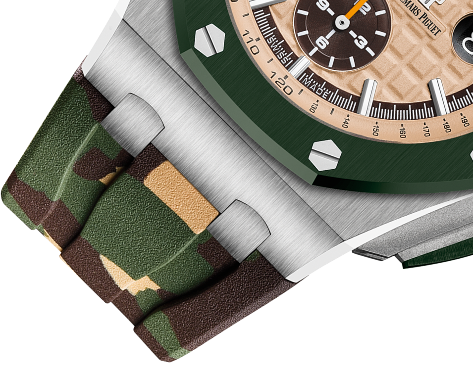 Audemars Piguet OFFSHORE Beige Camouflage Dial CHRONOGRAPH 44mm