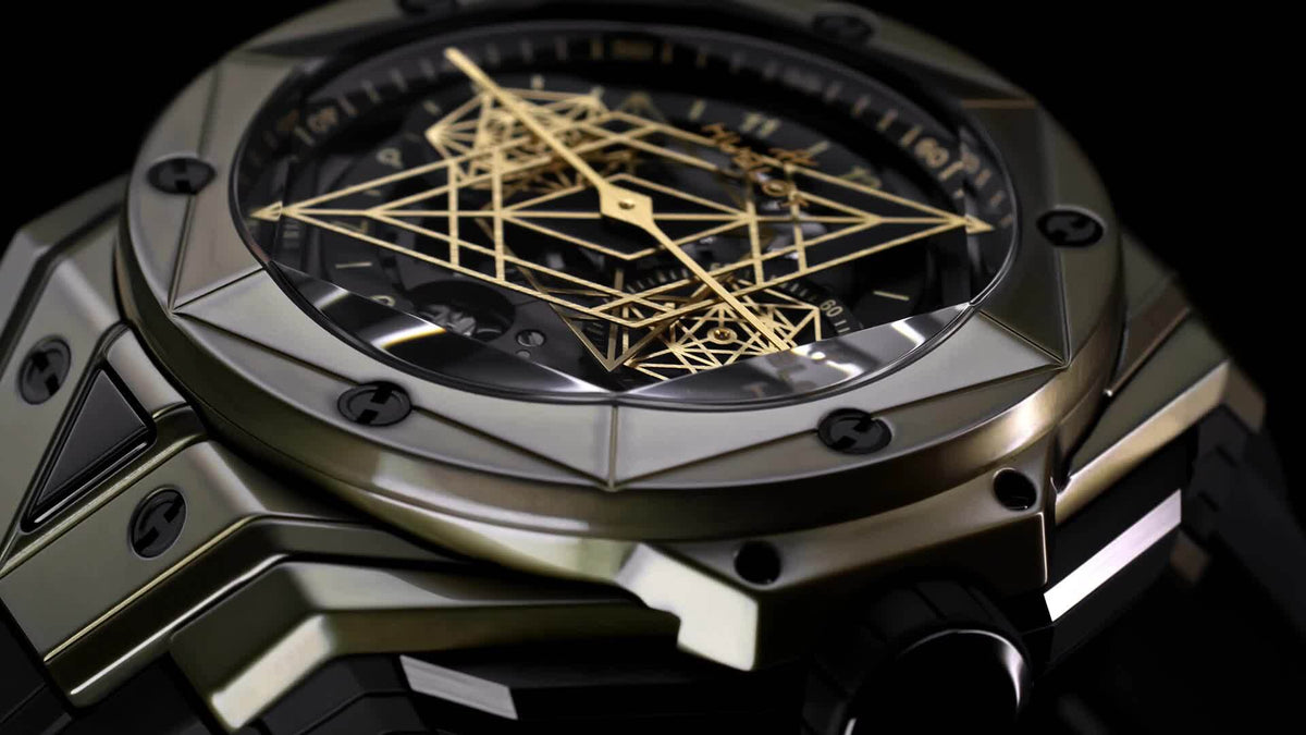 Hublot Big Bang SANG BLEU II MAGIC GOLD