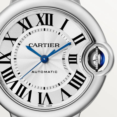 Cartier BALLON BLEU Alligator Strap 33mm