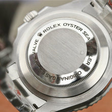 Rolex Sea Dweller Silver Schwarzes Zifferblatt