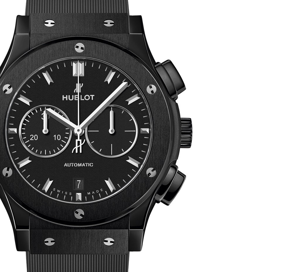 Hublot Unworn Hublot Classic Fusion Chronograph Black Magic