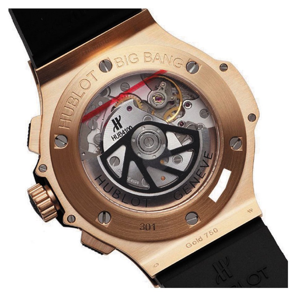 Hublot Big Bang, Gold Chronograph, 18k Roségold, 44 mm