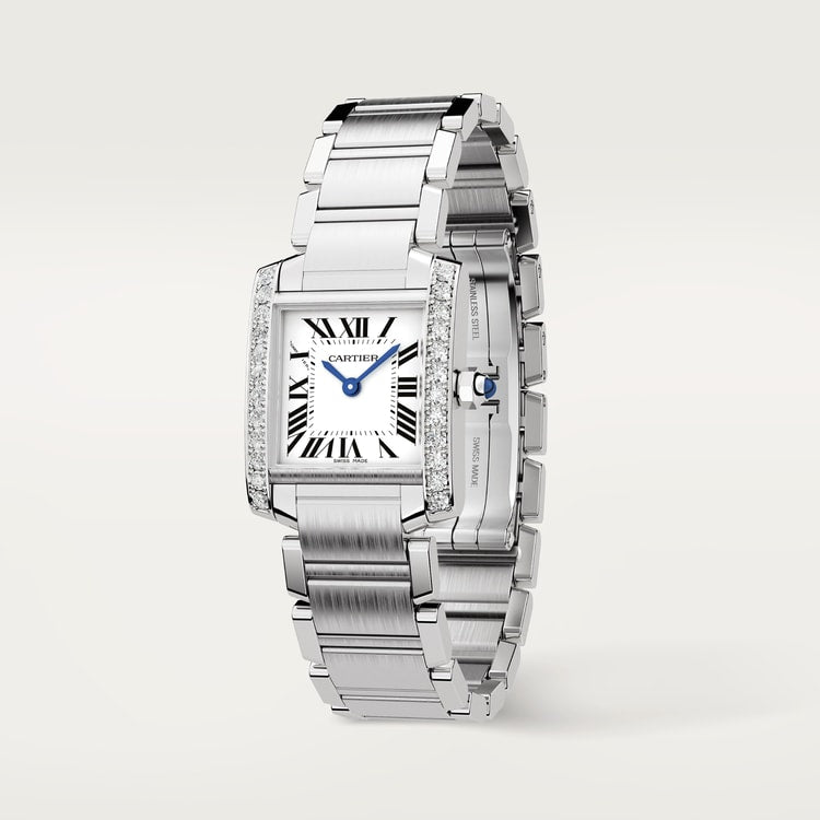 Cartier TANK FRANÇAISE Diamanten 30.4mm