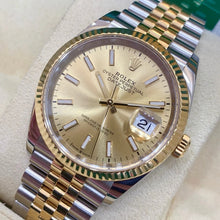 Rolex Datejust 41 Weißes Zifferblatt Men's Gold & Edelstahl -0015