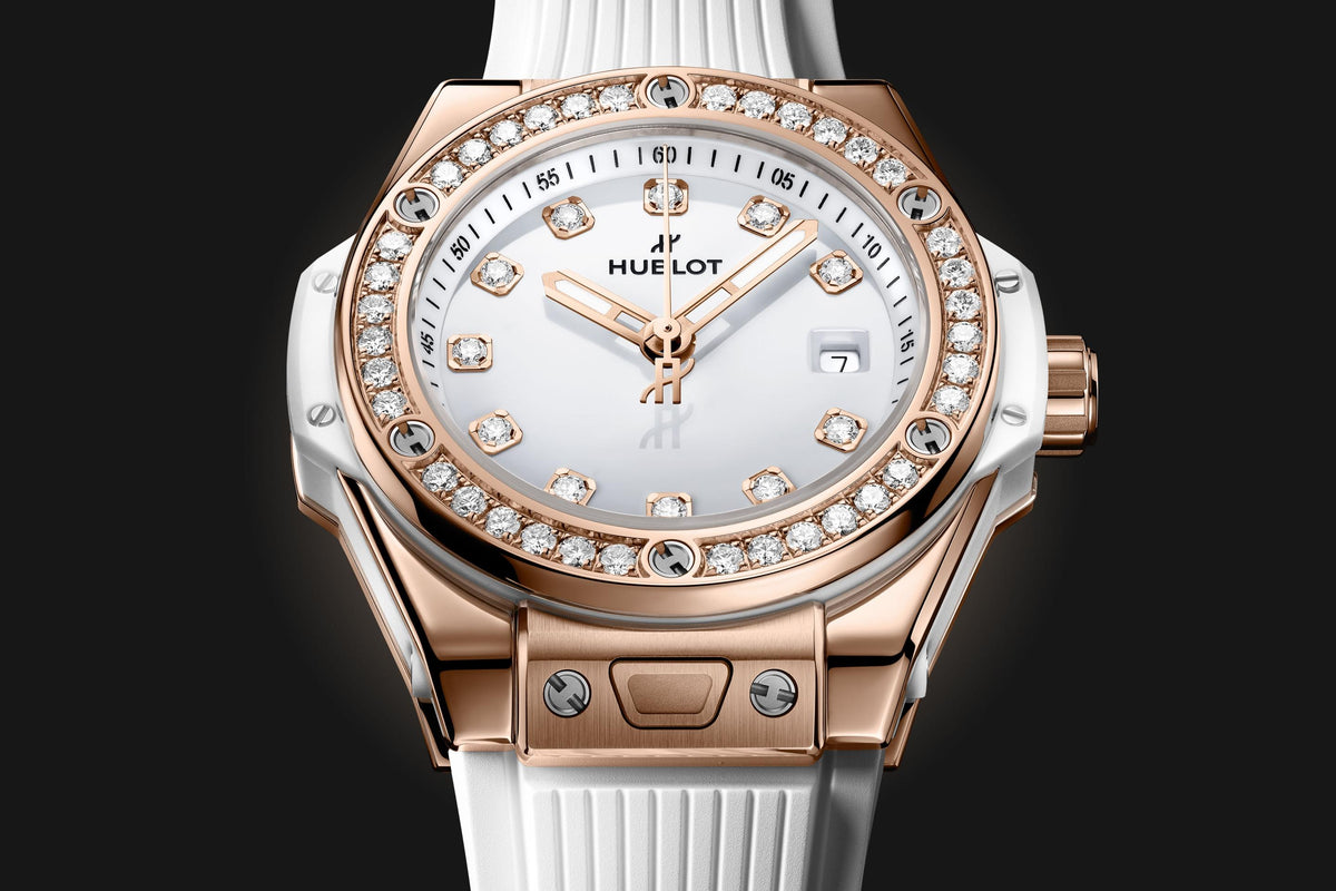 Hublot Big Bang ONE CLICK KING GOLD WHITE Diamanten