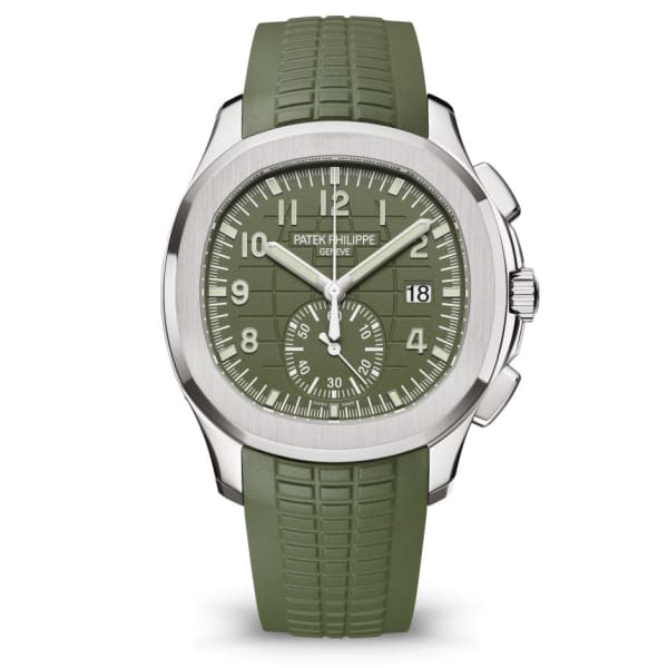 Patek Philippe Aquanaut Chronograph, 18k Weißgold, 42,2mm