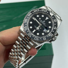 Rolex GMT Master ll Automatic Schwarzes Zifferblatt Jubilee Bracelet Edelstahl M126710GRNR-0003