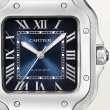 Cartier Santos de Cartier Medium model Graduated Blaues Zifferblatt 35.1 mm
