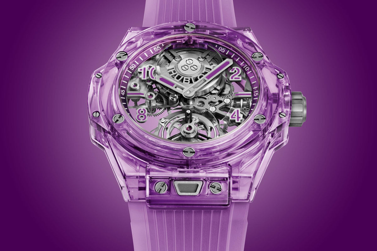 Hublot Big Bang TOURBILLON AUTOMATIC PURPLE SAPPHIRE