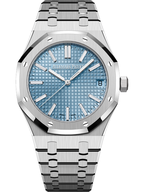 Audemars Piguet ROYAL OAK Light Blaues Zifferblatt 41mm