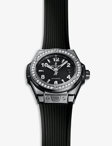 Hublot Big Bang One Click Edelstahl Diamanten 33mm