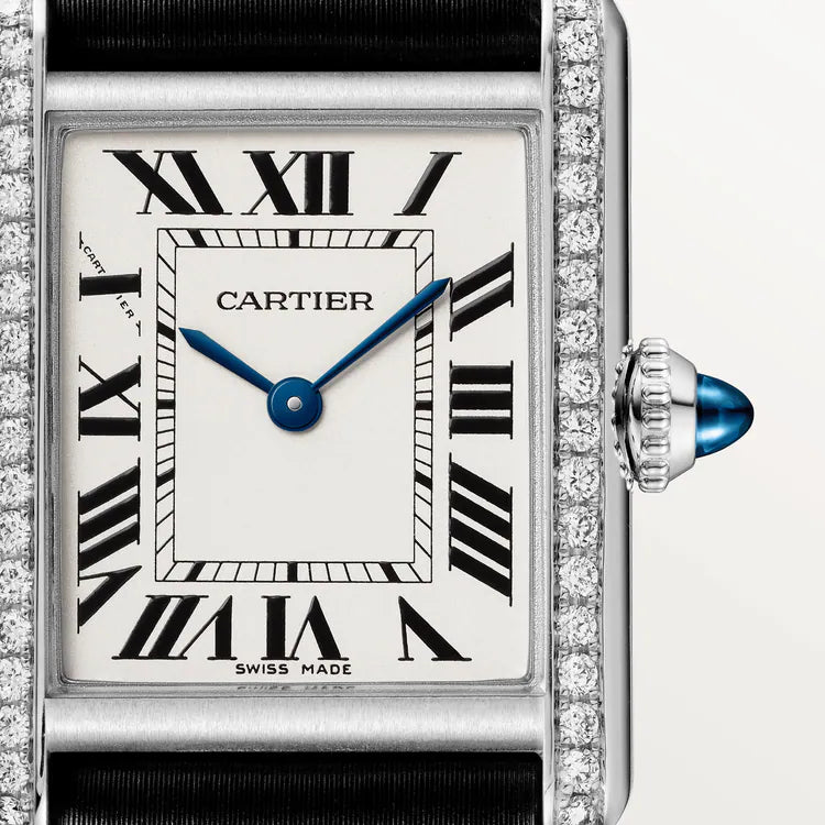 Cartier TANK MUST SMALL MODEL Diamanten 29.5mm