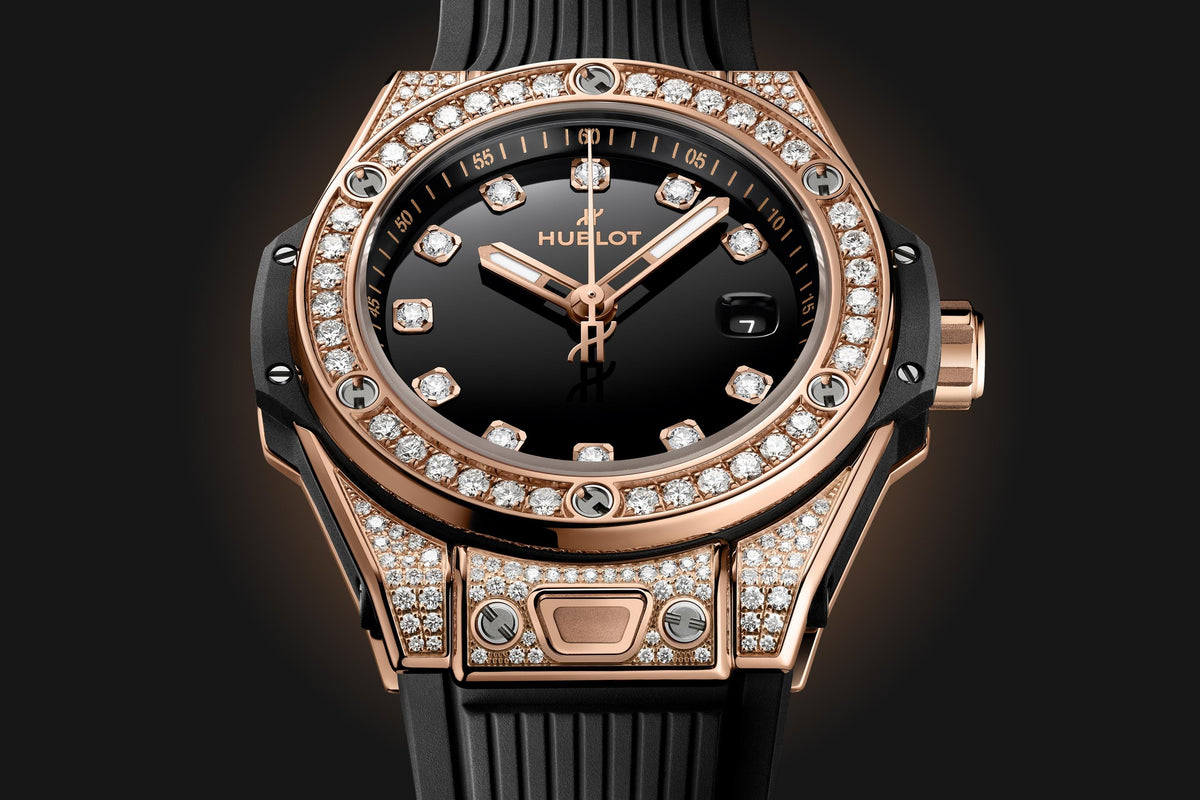 Hublot Big Bang ONE CLICK KING GOLD PAVÉ