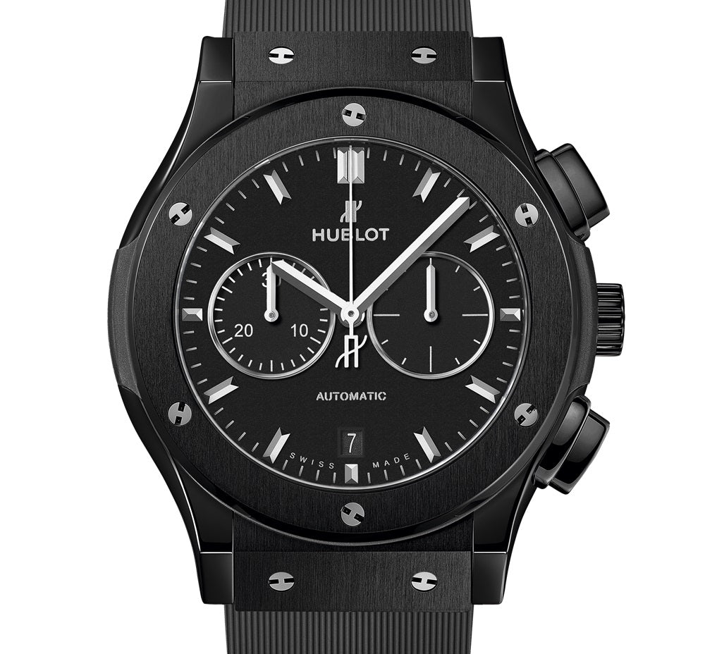 Hublot Unworn Hublot Classic Fusion Chronograph Black Magic