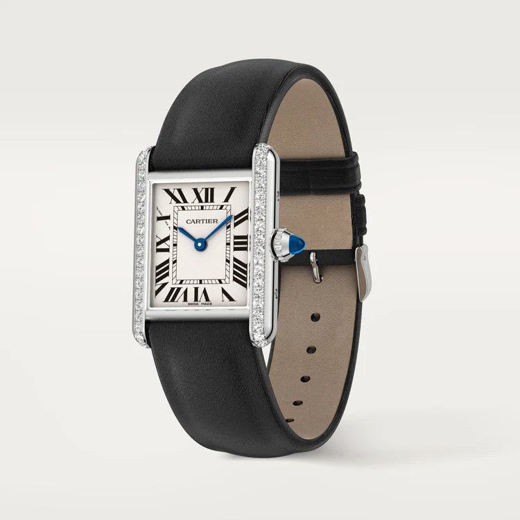 Cartier TANK MUST SMALL MODEL Diamanten 29.5mm