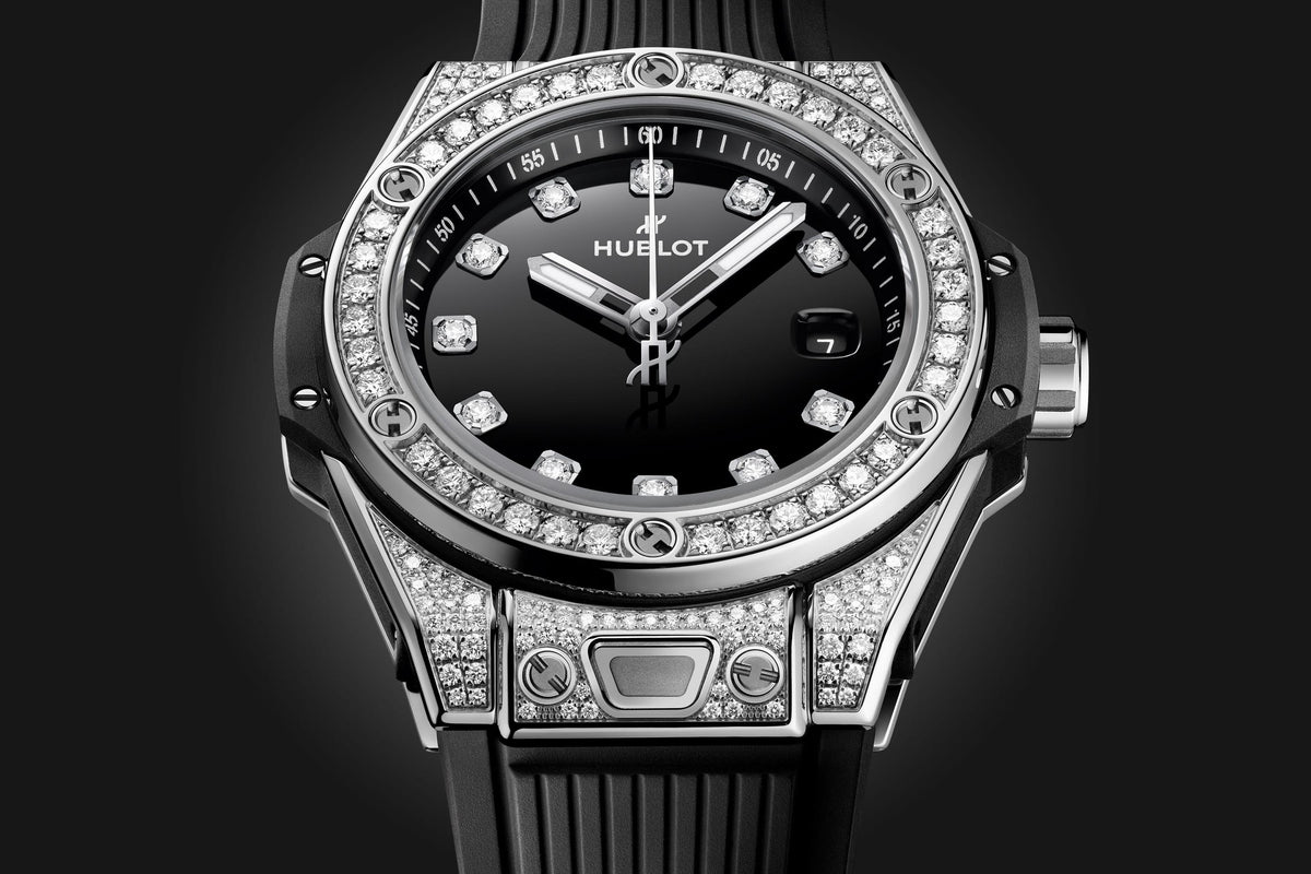 Hublot Big Bang ONE CLICK Edelstahl PAVÉ