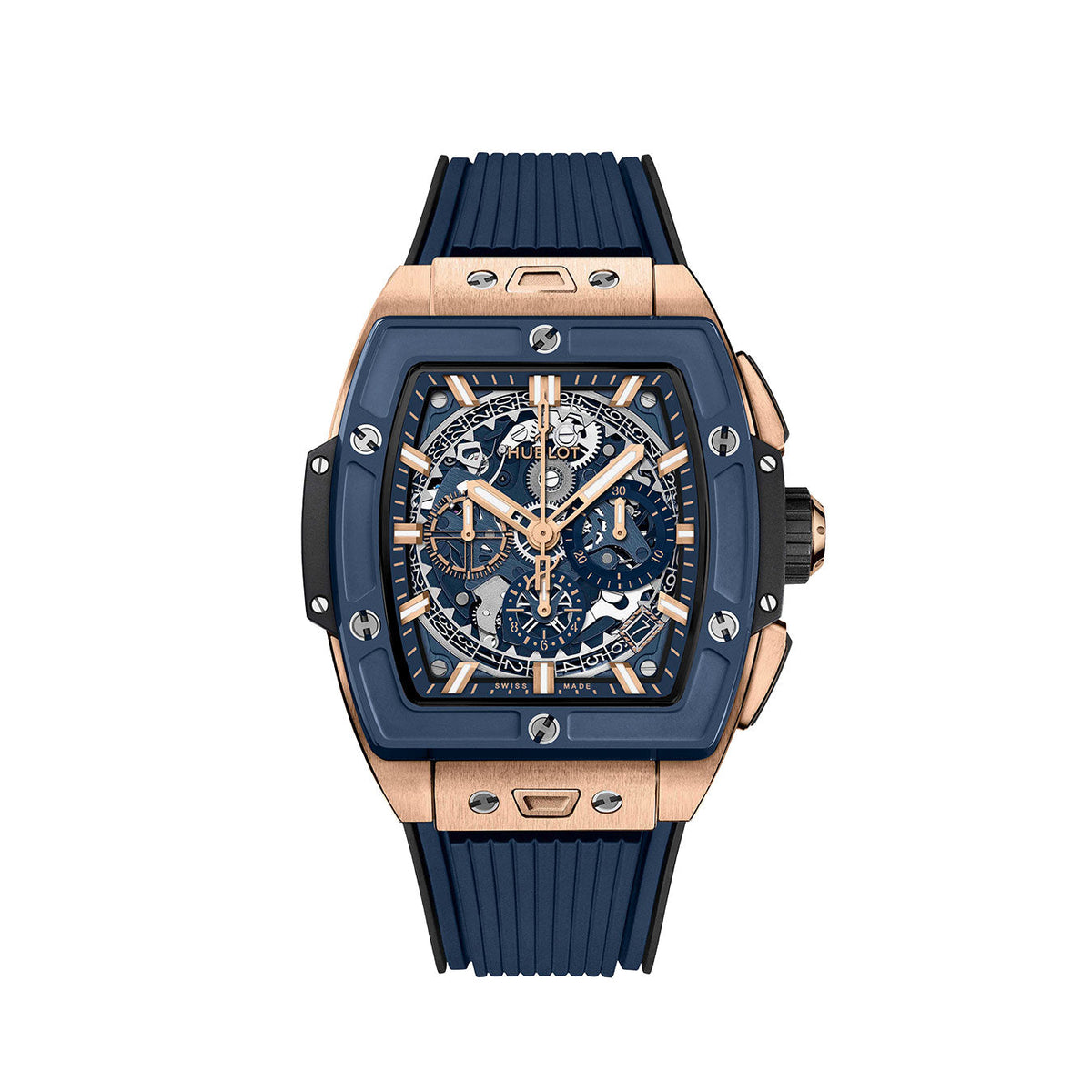 Hublot Spirit of Big Bang KING GOLD BLUE Keramik