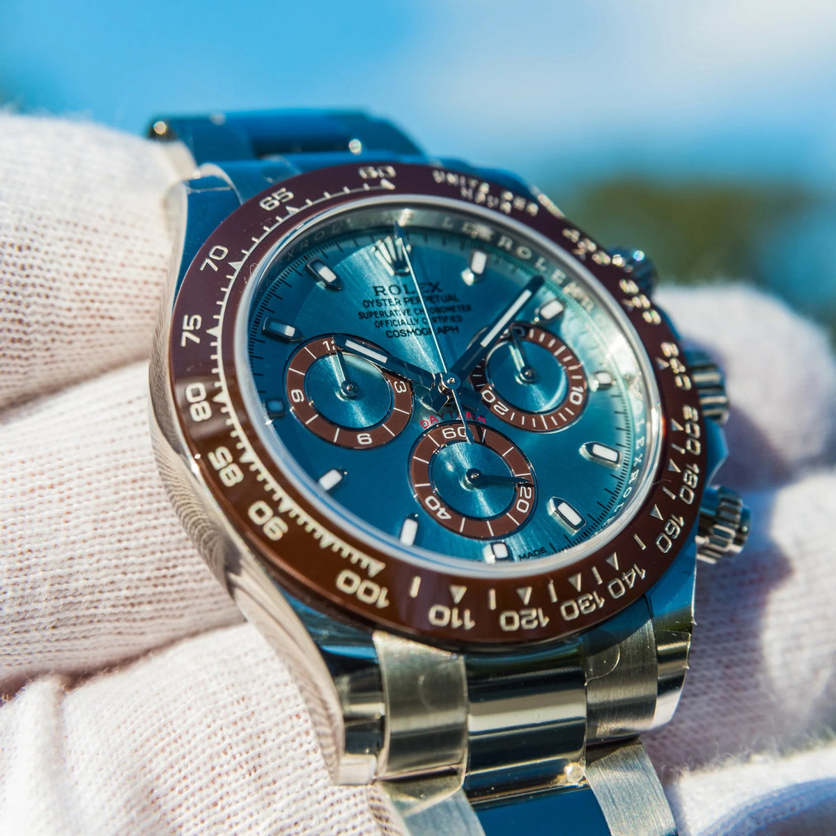 Rolex Daytona 50th Anniversary Ice Blue 40mm