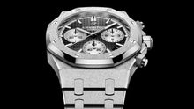 Audemars Piguet ROYAL OAK FROSTED GOLD CHRONOGRAPH Schwarzes Zifferblatt 41mm
