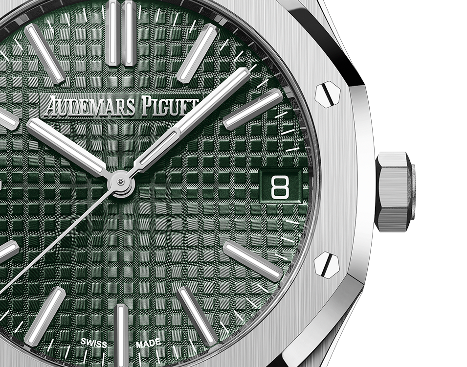 Audemars Piguet ROYAL OAK Khaki Grünes Zifferblatt 41mm