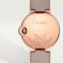 Cartier Ballon Bleu de Cartier Silvered sunray-brushed dial 33 mm