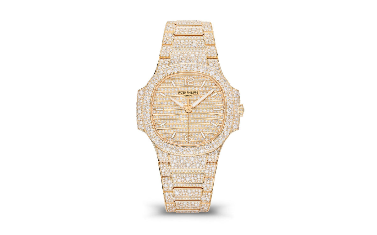 Patek Philippe Nautilus Haute Joaillerie Ladies Automatic , 18K Roségold and Diamanten, 35,2mm