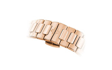 Patek Philippe Nautilus Ladies Automatic , 18k Roségold and Diamanten, 35,2mm
