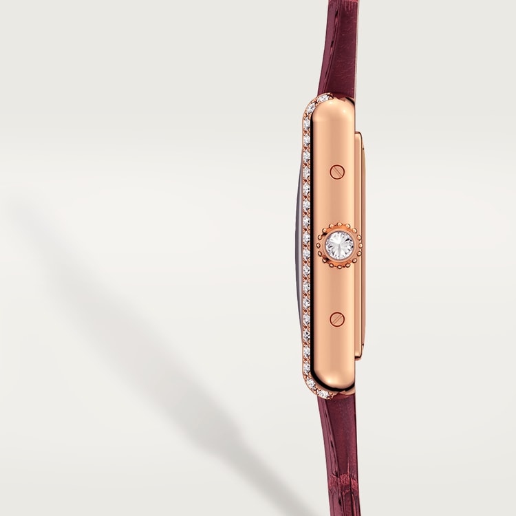 Cartier TANK LOUIS Roségold Diamanten 22mm