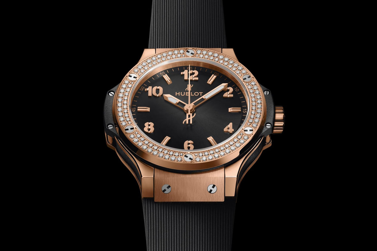 Hublot Big Bang Gold Diamanten, 38mm