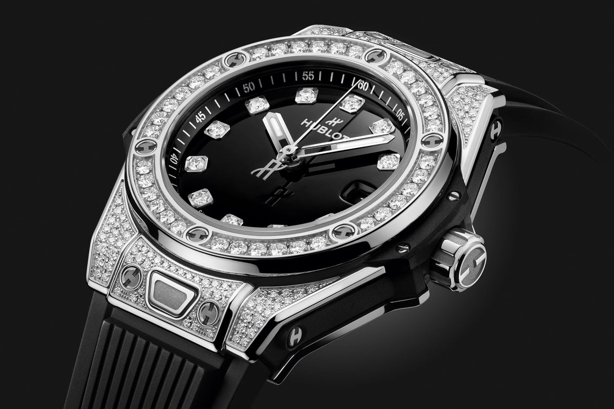 Hublot Big Bang ONE CLICK Edelstahl PAVÉ