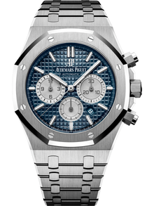 Audemars Piguet ROYAL OAK Blaues Zifferblatt CHRONOGRAPH 41mm