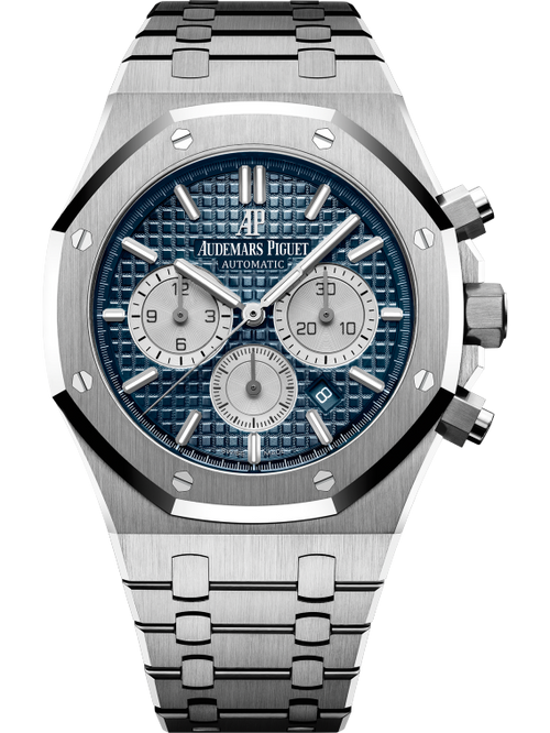 Audemars Piguet ROYAL OAK Blaues Zifferblatt CHRONOGRAPH 41mm