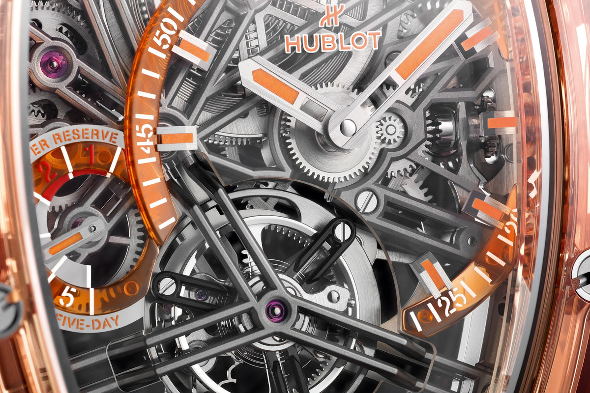 Hublot Spirit of Big Bang TOURBILLON ORANGE SAPPHIRE