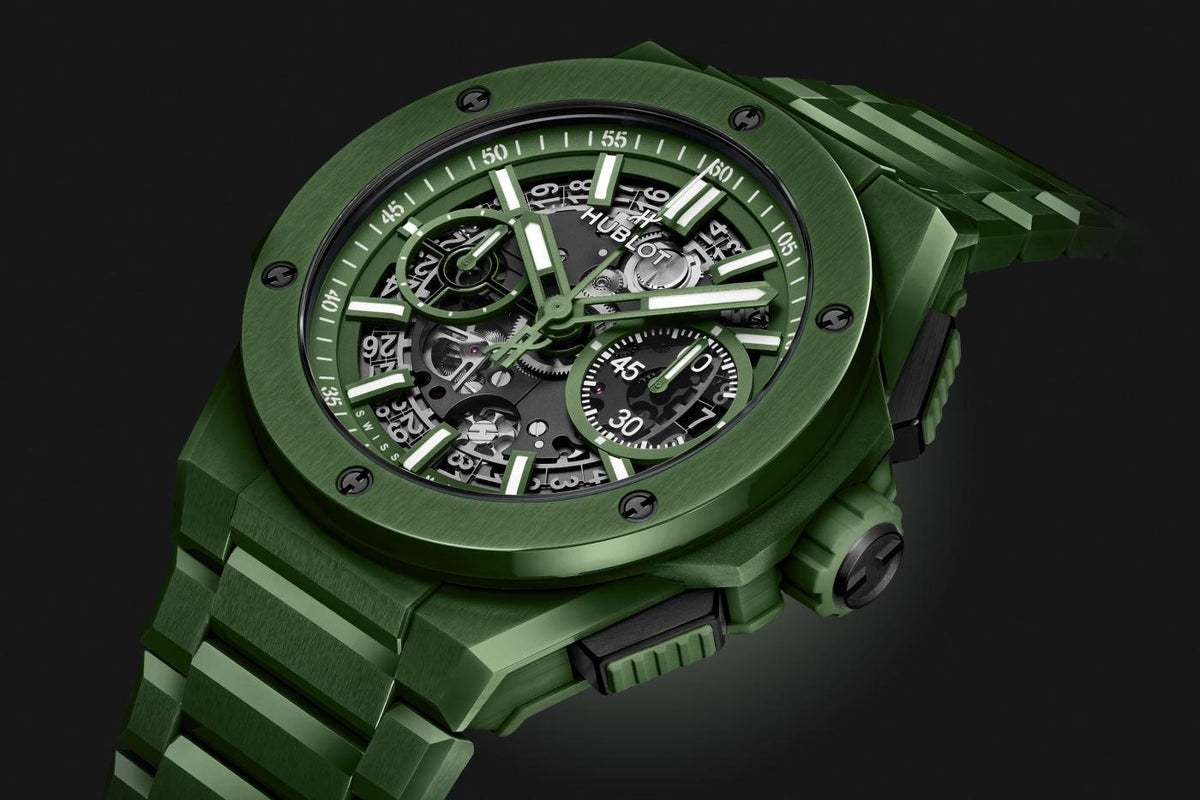 Hublot Big Bang INTEGRATED GREEN Keramik