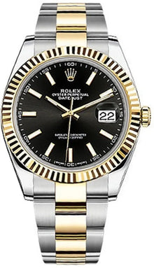 Rolex Datejust 41 Schwarzes Zifferblatt