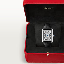 Cartier Tank Must Extra-large model Silvered flinqué dial 41 mm