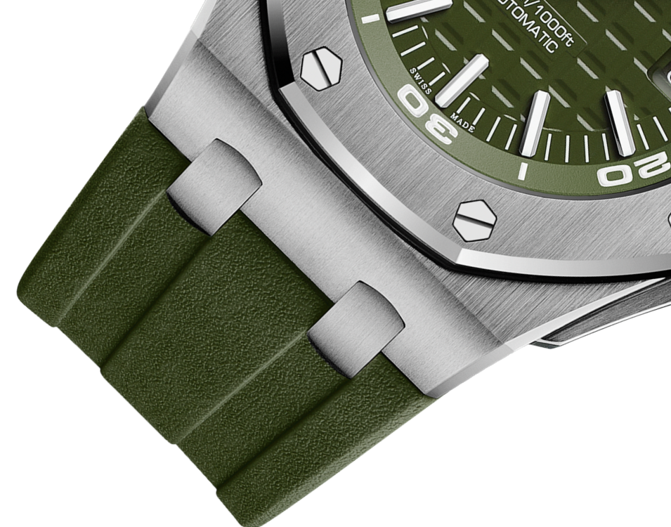 Audemars Piguet OFFSHORE DIVER Khaki Dial 42mm