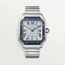 Cartier SANTOS Blau PVD Bezel 39.8mm
