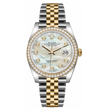 Rolex Datejust 36 Mother of Pearl Diamanten -0018