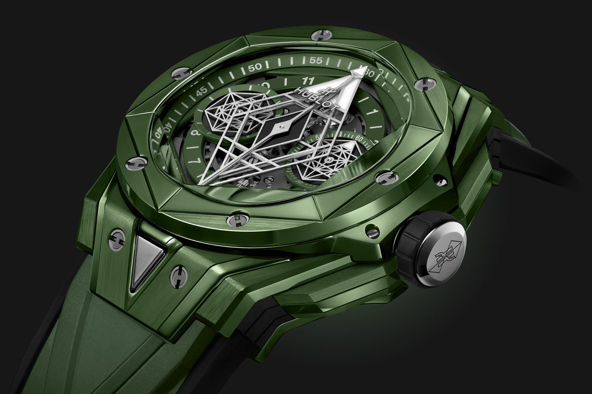 Hublot Big Bang SANG BLEU II GREEN Keramik