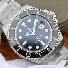 Rolex Sea Dweller Silver Schwarzes Zifferblatt