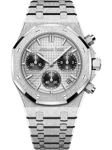 Audemars Piguet ROYAL OAK FROSTED CHRONOGRAPH Grey Dial 41 mm