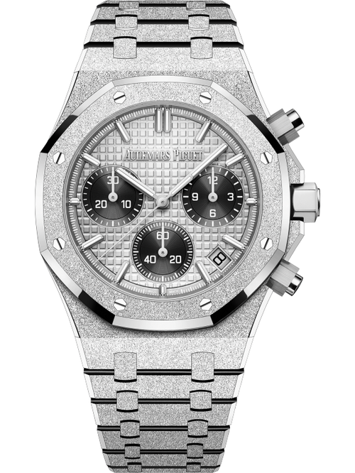 Audemars Piguet ROYAL OAK FROSTED CHRONOGRAPH Grey Dial 41 mm