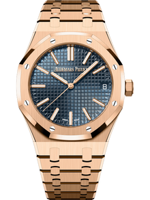 Audemars Piguet ROYAL OAK Pink Gold “Bleu nuit nuage 50” Dial 41mm
