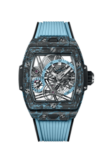 Hublot Hublot, Spirit of Big Bang Tourbillon Carbon Sky Blue 42mm, Limited Edition