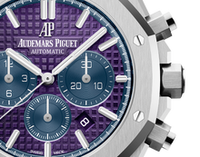 Audemars Piguet ROYAL OAK Plum purple dial CHRONOGRAPH 41mm