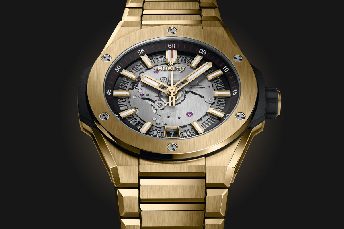 Hublot Big Bang INTEGRATED TIME ONLY Gelbgold